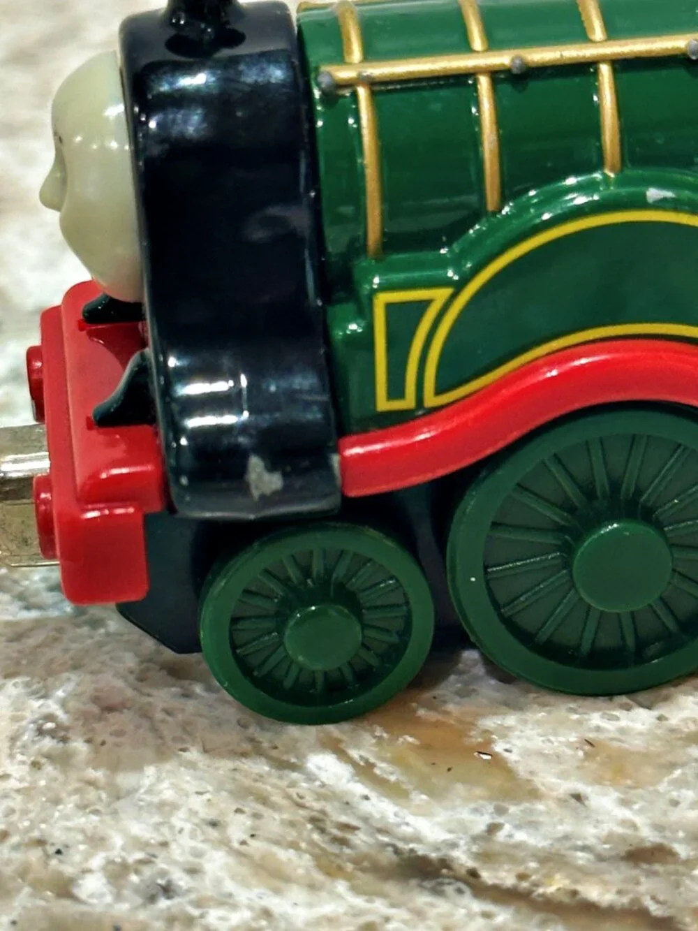 Thomas & Friends Emily with Coal Tender 2004 Learning Curve Take Along Diecast